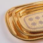 plateau-artisanal-rectangulaire-de-fes-dore-dégradé-Prix-Casablanca-Maroc-coucouMarket