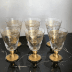 pack-de-6-verres-a-pied-en-verre-Doré-Prix-Casablanca-Maroc-coucouMarket