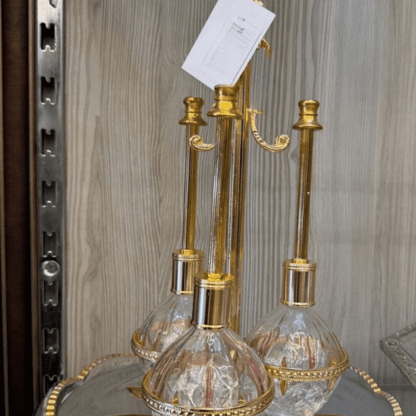 Pack-Mricha-en-cristal-4-pièces-Doré-Prix-Casablanca-Maroc-coucouMarket