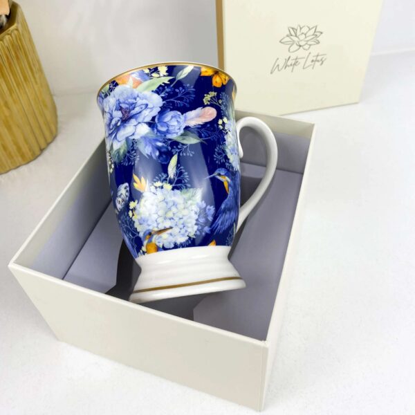 Mug-en-motifs-Fleurs-Bleues-et-Oiseaux-Exotiques-Par-unité-par-unite-Prix-Casablanca-Maroc-coucouMarket