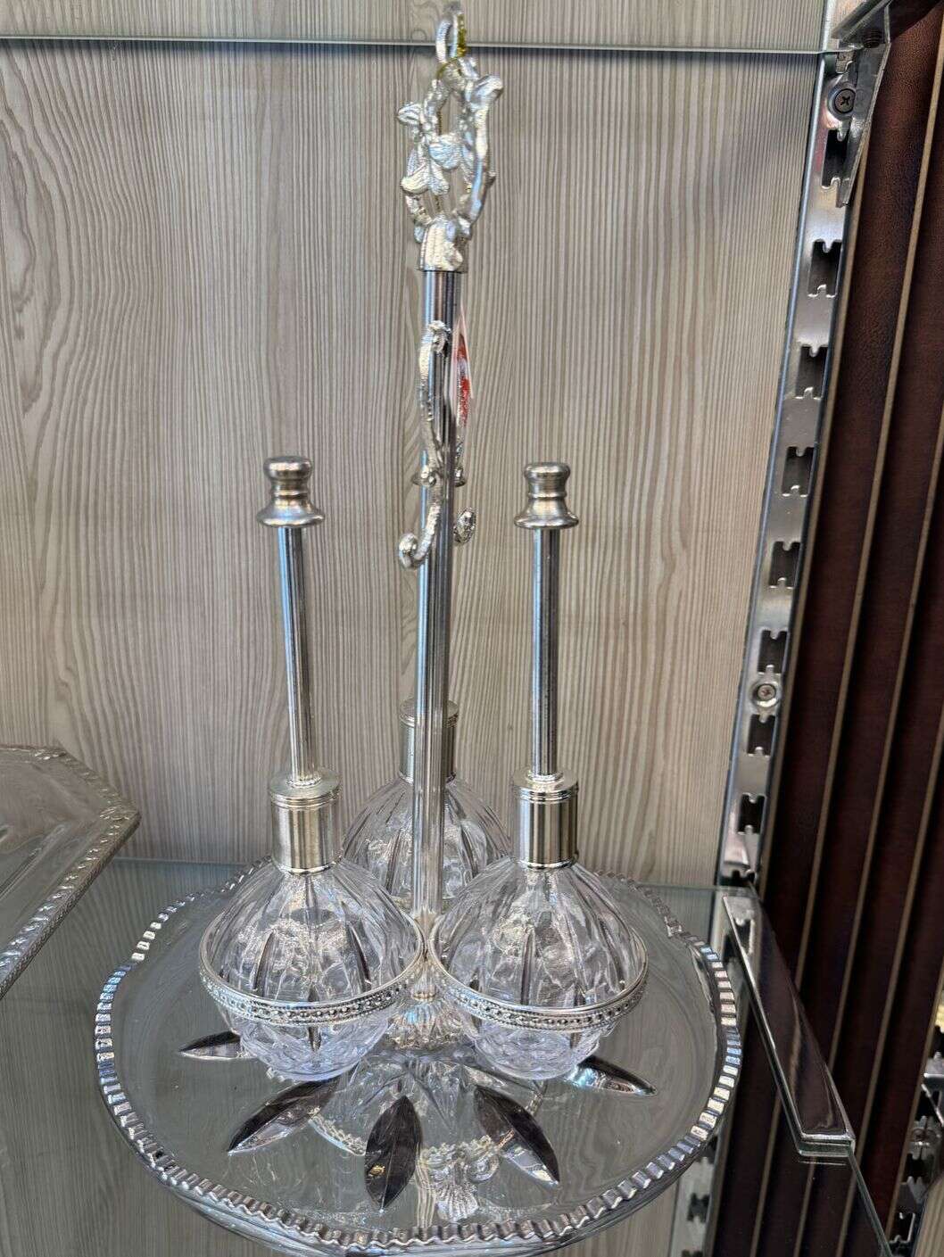 pack-mricha-en-cristal-4-pieces-Argenté-Prix-Casablanca-Maroc-coucouMarket
