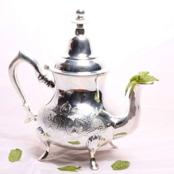 theiere-artisanale-de-fes-en-cuivre-nickelé-prix-Fes-Casablanca-Maroc-coucoumarket-Promo