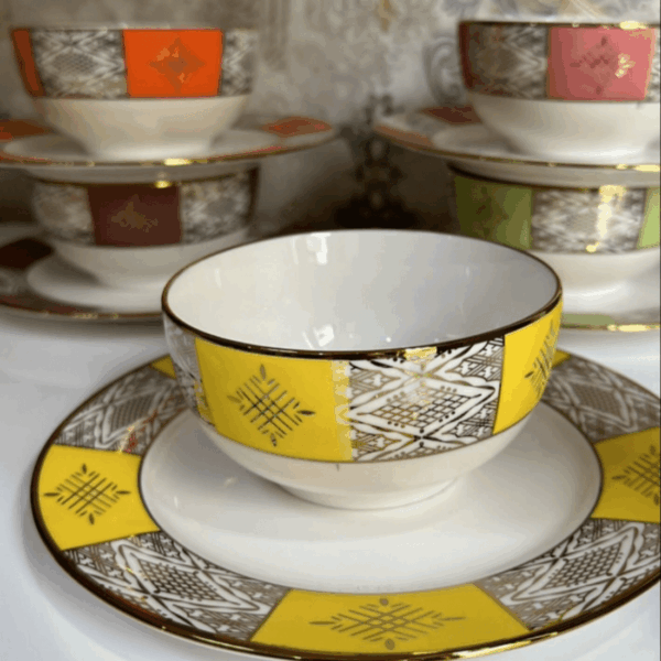 Bols-Beldi-Marocain-Jaune-Par Unité-Prix-Casablanca-Maroc-coucouMarke