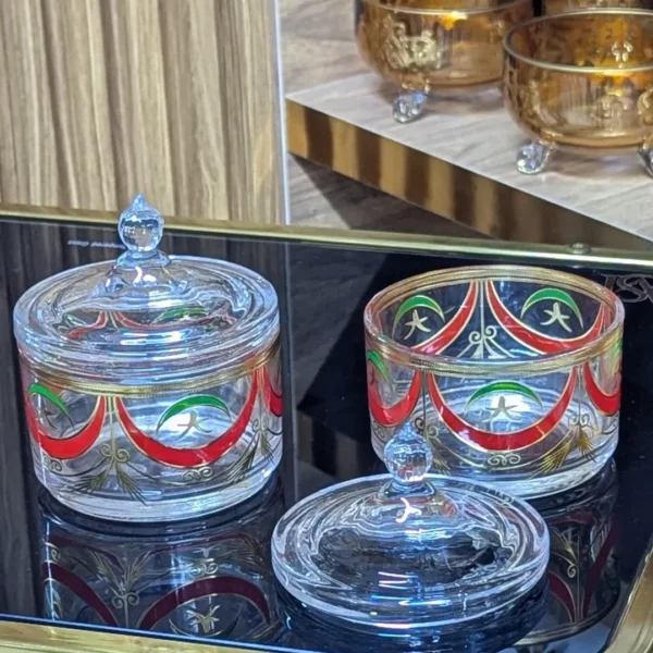 bonbonniere-en-verre-avec-couvercle-motif-Nejma-o-Hlal-Prix-Casablanca-Maroc-coucouMarket