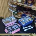 Lunch-Box-enfant-en-inox-avec-3-compartiments-Astronaute-Bleu-prix-Maroc-Casablanca-coucouMarket