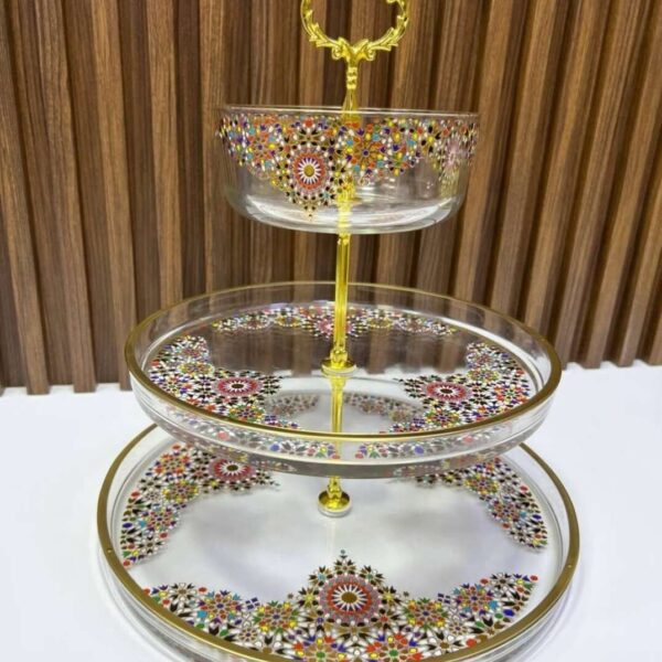 presentoir-a-gateaux-en-Motif-Zalija-transparent-Prix-Casablanca-Maroc-coucouMarket