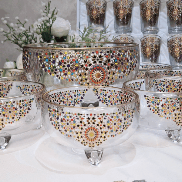 saladier-en-cristal-avec-6-bols-motif-Tourat-Transparent-Prix-Casablanca-Maroc-coucouMarket