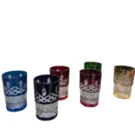 pack-de-12-verres-a-the-en-cristal-Multicolores-Prix-Casablanca-Maroc-coucouMarket