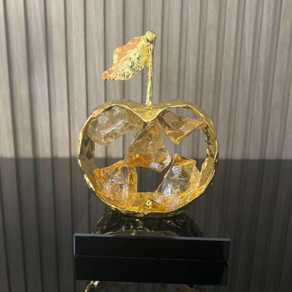 ornement-decoratif-pomme-elegante-et-luxueuse-orange-prix-Maroc-Casablanca-coucouMarket