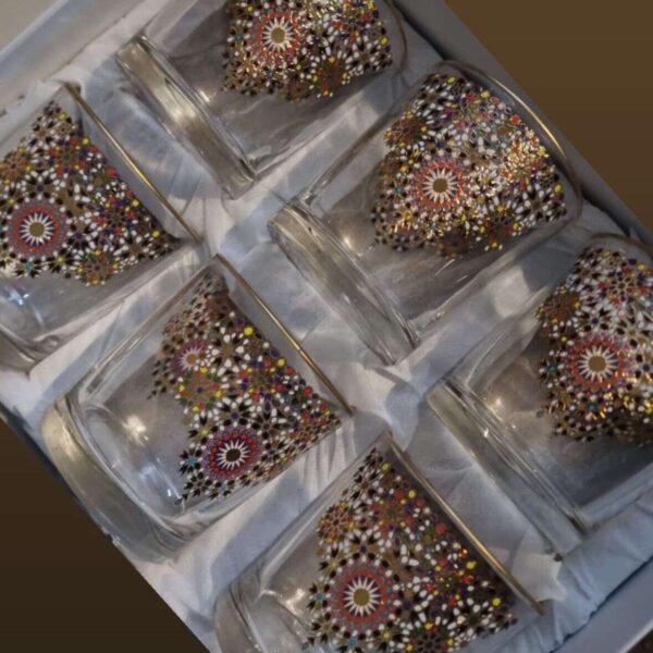 pack-de-6-verres-a-jus-transparent-motif-zallijat-prix-Maroc-Casablanca-coucouMarket