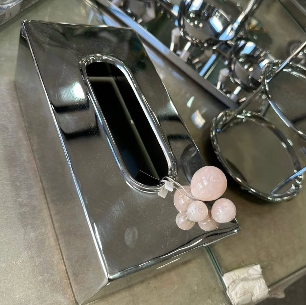 Boîte-à-Mouchoirs-Design-en-Inox-Rose-Prestige-Émeraude-coucouMarket-Maroc-Casablanca-Rabat-Fes-prix-promo Boîte-à-Mouchoirs-Design-en-Inox-Rose-Prestige-Émeraude-coucouMarket-Maroc-Casablanca-Rabat-Fes-prix-promo