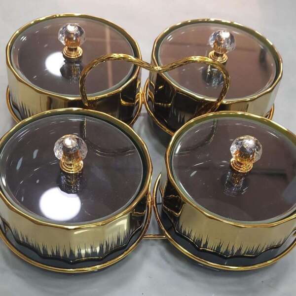 Set-de-4-Bols-en-Verre-avec-Couvercles-+-Support -prix-Casablanca-Maroc-coucouMarket