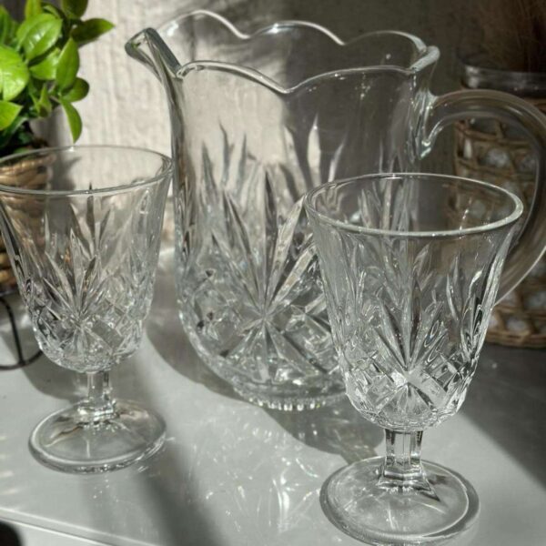 Set-raffiné-carafe-avec-6-verres-transparent-prix-Marocain-Casablanca-Maroc-coucouMarket