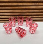 Ensemble-de-6-verres-à-eau-ou-jus-Motif-cristal-rougel-prix-Marocain-Casablanca-Maroc-coucouMarket