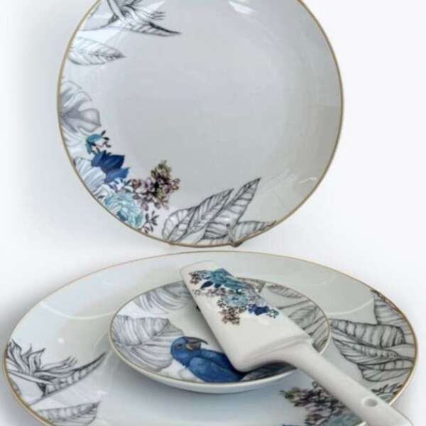 Service-à-Gâteau-8-Pièces-Motif-Hawaïen-prix-Casablanca-Maroc-coucouMarket