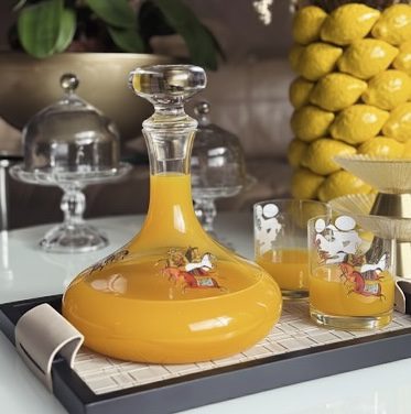 Carafe-avec-6-verres-en-Cristal-Hermès-prix-Casablanca-Maroc-coucouMarket