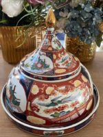 Plat-Couvert-de-Service-TAOUS-Marocain-de-Prestige-Motif-Floral-prix-Casablanca-Maroc-coucouMarket-Fes-Rabat