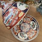 Plat-Couvert-de-Service-TAOUS-Marocain-de-Prestige-Motif-Floral-prix-Casablanca-Maroc-coucouMarket-Fes-Rabat