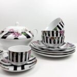 Service-de-Table-Florale-Rayée-38-Pièces-prix-Casablanca-Maroc-coucouMarket