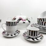 Service-de-Table-Florale-Rayée-38-Pièces-prix-Casablanca-Maroc-coucouMarket