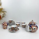 Service-à-thé/café-Taous-7or-de-32-pièces-Motif-Floral-coquille-Prix-Casablanca-Maroc-coucouMarket-Fès-Rabat