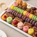 Plateau-rectangulaire-argenté-avec-manches-anneaux-dorée-PRIX-promo-casablanca-maroc-coucouMarket