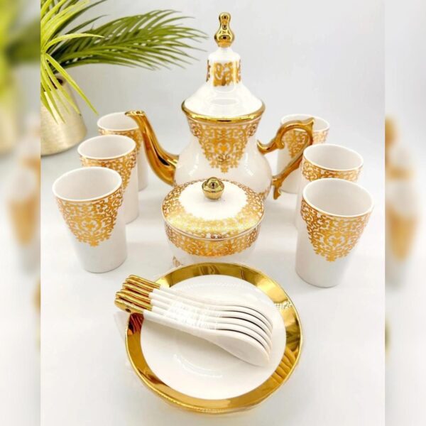 Service-à-thé-royal-de-20-pièces-pour-6-personnes-théière-verres-sucrier-Motif-Amira-Maroc-coucouMarket-Casablanca-Prix-Promotion