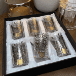 Ensemble-de-6-Verres-à-Thé-Argentés-En Cristal-Motif-Oriental-prix-Casablanca-Maroc-coucouMarket-Fes-Rabat