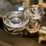 Ensemble-de-6-Tasses-et-Sous-Tasses-en-Cristal-Gravé-et-Doré-Prix-Casablanca-Maroc-coucouMarket-Fès-Rabat