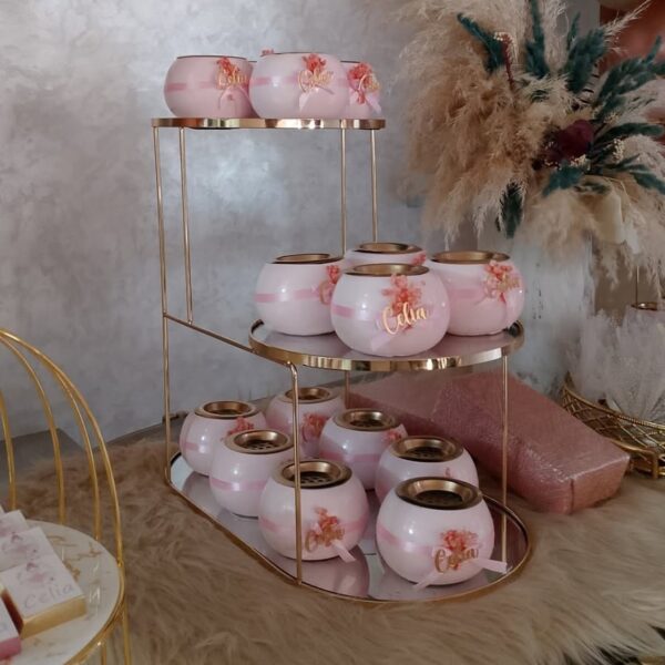 Présentoir-à-gâteaux-en-miroir-à-3-niveaux-Doré-buffet-prix-promo-Casablanca-Maroc-coucouMarket