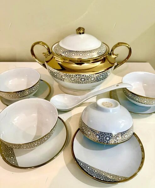 Service-de-Table-Motif-Zellige-15-Pièces-prix-casablanca-Maroc