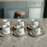 Set-de-6-Tasses à-Café-expresso-Design-Doré-Feuilles-PRIX-promo-casablanca-maroc-coucouMarket