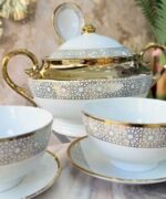 Service-de-Table-Motif-Zellige-15-Pièces-prix-casablanca-Maroc