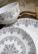 Service-de-Table-Royal-38 Pièces-Motif-Argent-&-Or-PRIX-promo-casablanca-maroc-coucouMarket-Rabat-Fes-Marrakech-Tange