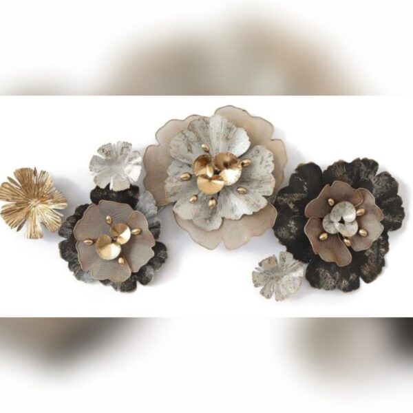 Décoration-Murale-Artistique-Fleurs-3D-en-Métal-PRIX-promo-casablanca-maroc-coucouMarket