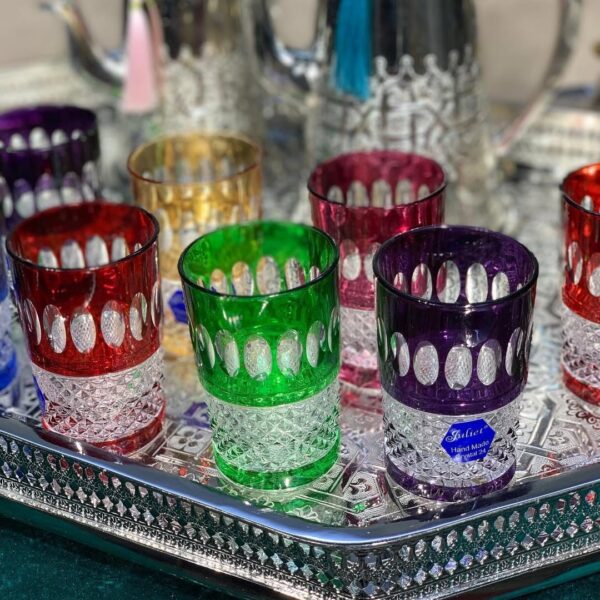 12-verres-a-the-en-cristal-Motif-Ellipse-PRIX-promo-casablanca-maroc-coucouMarket-multicolores-Casablanca-Rabat-Fès-Marrakech-Tanger