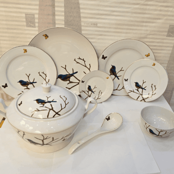 Service-de-Table-O'BIRDS-64-Pièces-prix-Casablanca-Maroc-coucouMarket