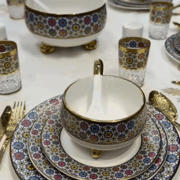 service-soupiere-aux-Motifs-Géométriques-de-Fès-de-34-pieces-PRIX-promo-casablanca-maroc-coucouMarket-Rabat-Fes-Marrakech-Tanger