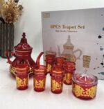 service-a-the-8-pieces-motif-sultana-Rouge-Casablanca-Prix-Promotion