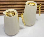 Coffret-Duo-Thermos-Design-Blanc-&-Doré-PRIX-promo-casablanca-maroc-coucouMarket-Rabat-Fes-Marrakech-Tanger