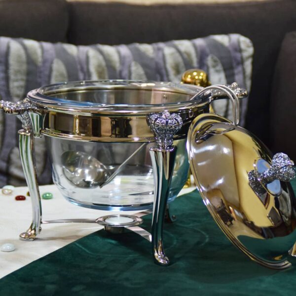 soupiere-en-inox-18-10-et-Verre-avec-couvert-4-litres-argenté-prix-Casablanca-Maroc-coucouMarket