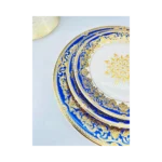 Service-de-Table-20-Pièces-Design-Impérial-Bleu-et-Doré-PRIX-promo-casablanca-maroc-coucouMarket-Rabat-Fes-Marrakech-Tanger-PRIX-promo-casablanca-maroc-coucouMarket-Rabat-Fes-Marrakech-Tanger