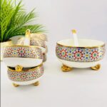 Ensemble-Soupière-&-Bols-Motif-Zellige-14-Pièces-prix-casablanca-Maroc