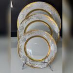 Service-d'assiettes-Prestige-36 Pièces-Baroque-Argent-&-OrPRIX-promo-casablanca-maroc-coucouMarket-Rabat-Fes-Marrakech-Tanger