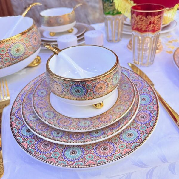 Service-Soupière-Zellige-Marocain-de-34-Pièces-en-Porcelaine-PRIX-promo-casablanca-maroc-coucouMarket-Rabat-Fes-Marrakech-Tanger
