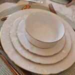 Service-de-Table-25 Pièces-Marry-Antoinette-en-Porcelaine-Gold-PRIX-promo-casablanca-maroc-coucouMarket-Rabat-Fes-Marrakech-Tanger