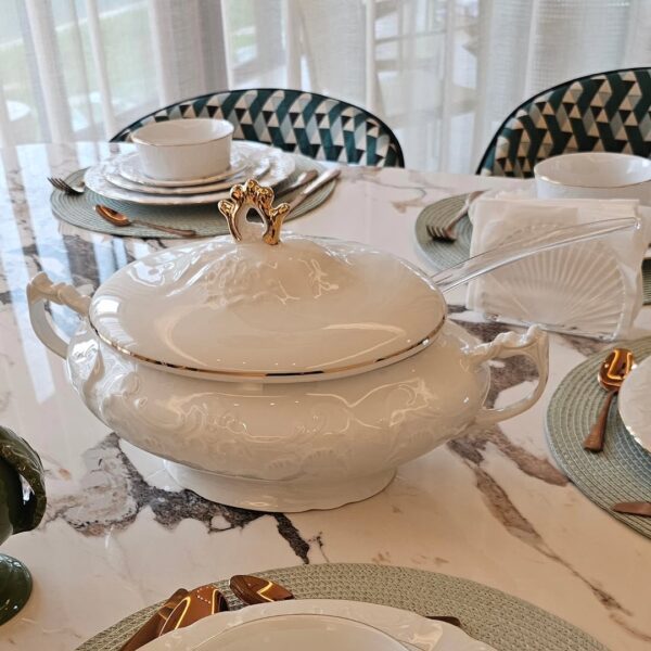 Service-de-Table-25 Pièces-Marry-Antoinette-en-Porcelaine-Gold-PRIX-promo-casablanca-maroc-coucouMarket-Rabat-Fes-Marrakech-Tanger