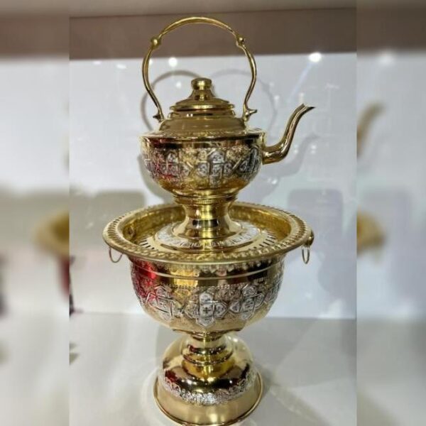 Ensemble-de-Lavage-des-mains-artisanal-de-Fès-Doré-dégradé-PRIX-promo-casablanca-maroc-coucouMarket-Rabat-Fes-Marrakech-Tanger