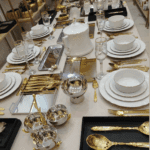 Service-de-Table-Festonné-en-Gold-74-Pièces-PRIX-promo-casablanca-maroc-coucouMarket-Rabat-Fes-Marrakech-Tanger