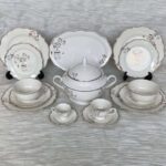 Service-de-Table-Cage-Dorée-Luxe-en-Porcelaine-87-Pièces-PRIX-promo-casablanca-maroc-coucouMarket-Rabat-Fes-Marrakech-Tanger